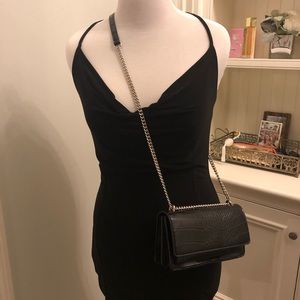 Forever 21 Crocodile Crossbody/Shoulder Bag